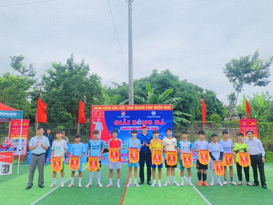 Khai mạc giải bóng đá thiếu niên hè năm 2023